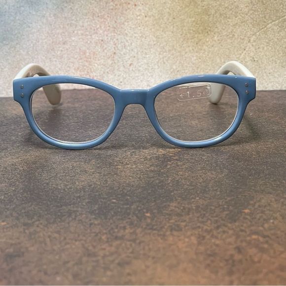 Jeffrey Banks Designer Women’s Reading Glasses +1.50 NWOB - Picture 1 of 16